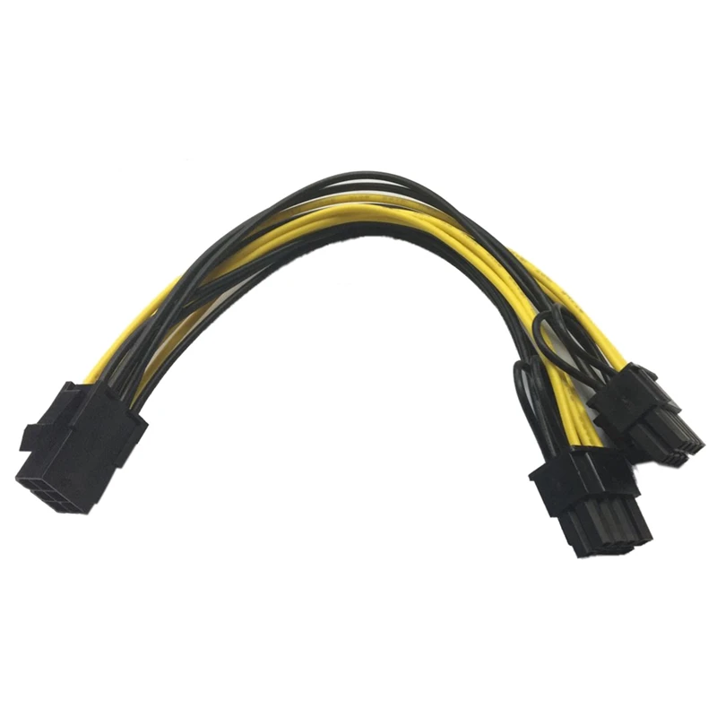 Module 6Pin to Dual PCI-E PCIe 8Pin + 8Pin (6+2Pin) Power Ribbon Cable Cord 20cm + 20cm for Thermaltake Tt 650 W0163 PSU Power S
Module 6Pin to Dual PCI-E PCIe 8Pin + 8Pin (6+2Pin) Power Ribbon Cable Cord 20cm + 20cm for Thermaltake Tt 650 W0163 PSU Power S