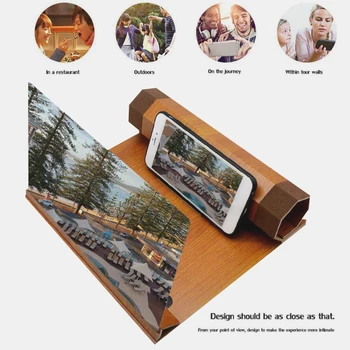 12inch Mobile Phone 3D Screen Video Magnifier Folding Curved Enlarged Smartphone Movie Amplifying Projector Wooden Phone Stand
12inch Mobile Phone 3D Screen Video Magnifier Folding Curved Enlarged Smartphone Movie Amplifying Projector Wooden Phone Stand