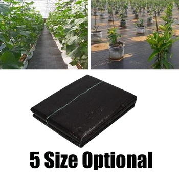 Black Weed Barrier Landscape Fabric for Garden, Greenhouse, Flower Beds 
Black Weed Barrier Landscape Fabric for Garden, Greenhouse, Flower Beds