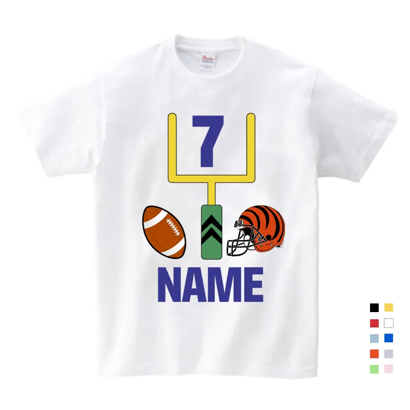 Boys birthday t shirt for Kids Girls Football T-shirt 2 3 4 5 6 7 8 9 Year Children Short T-shirts Basketball Sports Tees
Boys birthday t shirt for Kids Girls Football T-shirt 2 3 4 5 6 7 8 9 Year Children Short T-shirts Basketball Sports Tees