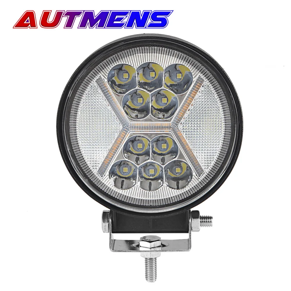 2pcs 4.5 Inch Round LED Work Light Bar Amber Day Running Light DRL with angel eyes Driving Fog Lamp For Off road SUV ATV
2pcs 4.5 Inch Round LED Work Light Bar Amber Day Running Light DRL with angel eyes Driving Fog Lamp For Off road SUV ATV