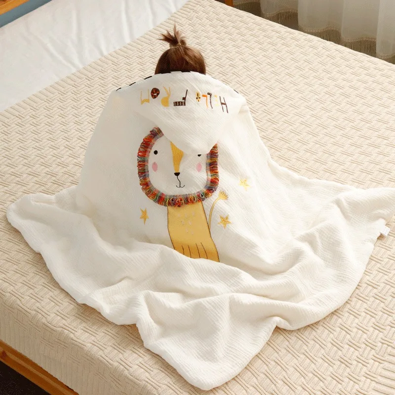 Multi-layer Gauze Baby Blankets Swaddles Newborn Cotton Soft Blankets Baby Bedding Bath Towel Swaddle Cover Thin Blanket
Multi-layer Gauze Baby Blankets Swaddles Newborn Cotton Soft Blankets Baby Bedding Bath Towel Swaddle Cover Thin Blanket