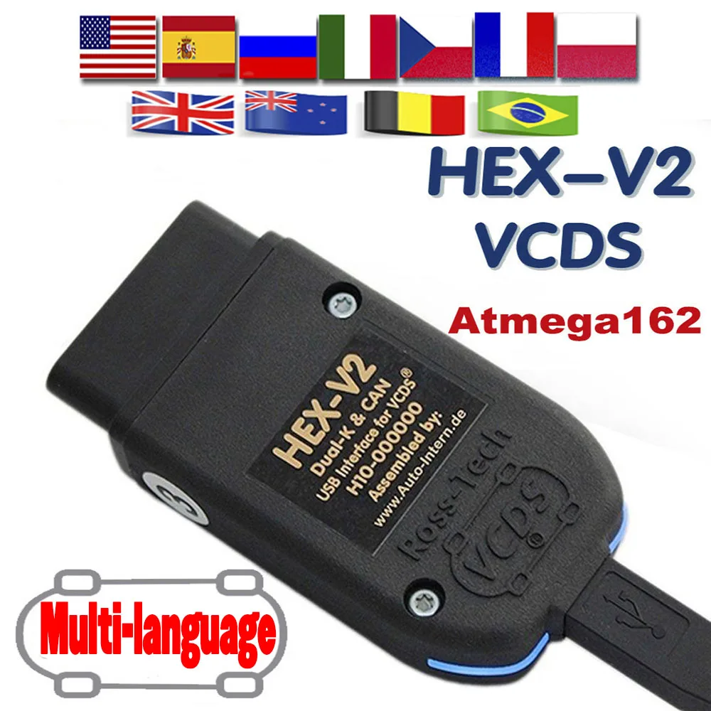 2020 Newest VAG COM 20.4.2 USB Interface VAGCOM HEX-V2 OBDII ATMEGA162 OBD 16pin Diagnostic Cable Interface 2nd Multi-Languages
2020 Newest VAG COM 20.4.2 USB Interface VAGCOM HEX-V2 OBDII ATMEGA162 OBD 16pin Diagnostic Cable Interface 2nd Multi-Languages
