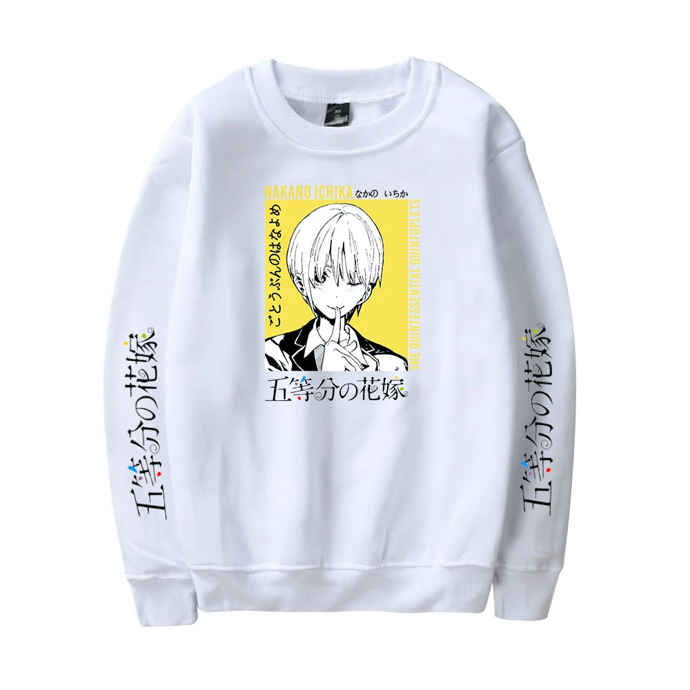 The Quintessential Quintuplets O-Neck Tops Round Collar Comic Sweatshirts Fashion Boys Girls Teenager Streetwear Clothing
The Quintessential Quintuplets O-Neck Tops Round Collar Comic Sweatshirts Fashion Boys Girls Teenager Streetwear Clothing