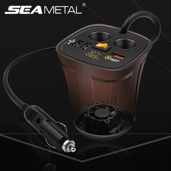 3USB Car Cigarette Lighter Socket Splitter Plug QC 3.0 Quick Charge Adapter Multi-function Car Phone Socket Charging Accessiorie
3USB Car Cigarette Lighter Socket Splitter Plug QC 3.0 Quick Charge Adapter Multi-function Car Phone Socket Charging Accessiorie