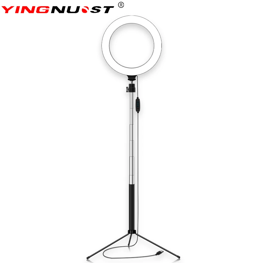 Selfie Ring Light with Table Stand 20cm/8inch Dimmable Led Lighting for Makeup,Photography , Video Recording,Vlog,Blogging Work
Selfie Ring Light with Table Stand 20cm/8inch Dimmable Led Lighting for Makeup,Photography , Video Recording,Vlog,Blogging Work