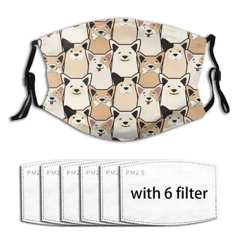Air Pollution Animal Seamless Dog Pattern Pug Outdoor Washable Respirator PM2.5 Filter Mask Outdoor Air Mouth Cover Purifier 
Air Pollution Animal Seamless Dog Pattern Pug Outdoor Washable Respirator PM2.5 Filter Mask Outdoor Air Mouth Cover Purifier