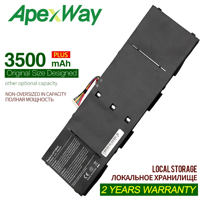 ApexWay ap13b3k ap13b8k подходит для ноутбука ACER Aspire V5-572 V5-473PES1-511V5-473PGES1-512 R7 | Компьютеры и