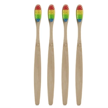 8pcs Boxed Eco-friendly Rainbow Bamboo Toothbrush Handle Multicolor Natural Brush Bamboo Biodegradable Soft Bristle Toothbrush
8pcs Boxed Eco-friendly Rainbow Bamboo Toothbrush Handle Multicolor Natural Brush Bamboo Biodegradable Soft Bristle Toothbrush