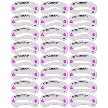 New Fashion 3pcs / 5pcs / 24pcs Eyebrow Shaping Stencils Grooming Kit Makeup Shaper Set Template Tool Fast Shipping
New Fashion 3pcs / 5pcs / 24pcs Eyebrow Shaping Stencils Grooming Kit Makeup Shaper Set Template Tool Fast Shipping