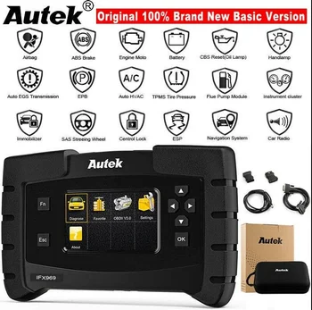 Autek IFIX969 Car Diagnostic Full System Automotive Scanner Airbag ABS EPB DPF SAS Oil Reset Diagnostic Tool OBD2 Scanner
Autek IFIX969 Car Diagnostic Full System Automotive Scanner Airbag ABS EPB DPF SAS Oil Reset Diagnostic Tool OBD2 Scanner