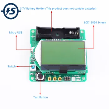 Multi-Function Instrument Transistor Tester ESR Resistor Detector Capacitor Meter LCD Display
Multi-Function Instrument Transistor Tester ESR Resistor Detector Capacitor Meter LCD Display