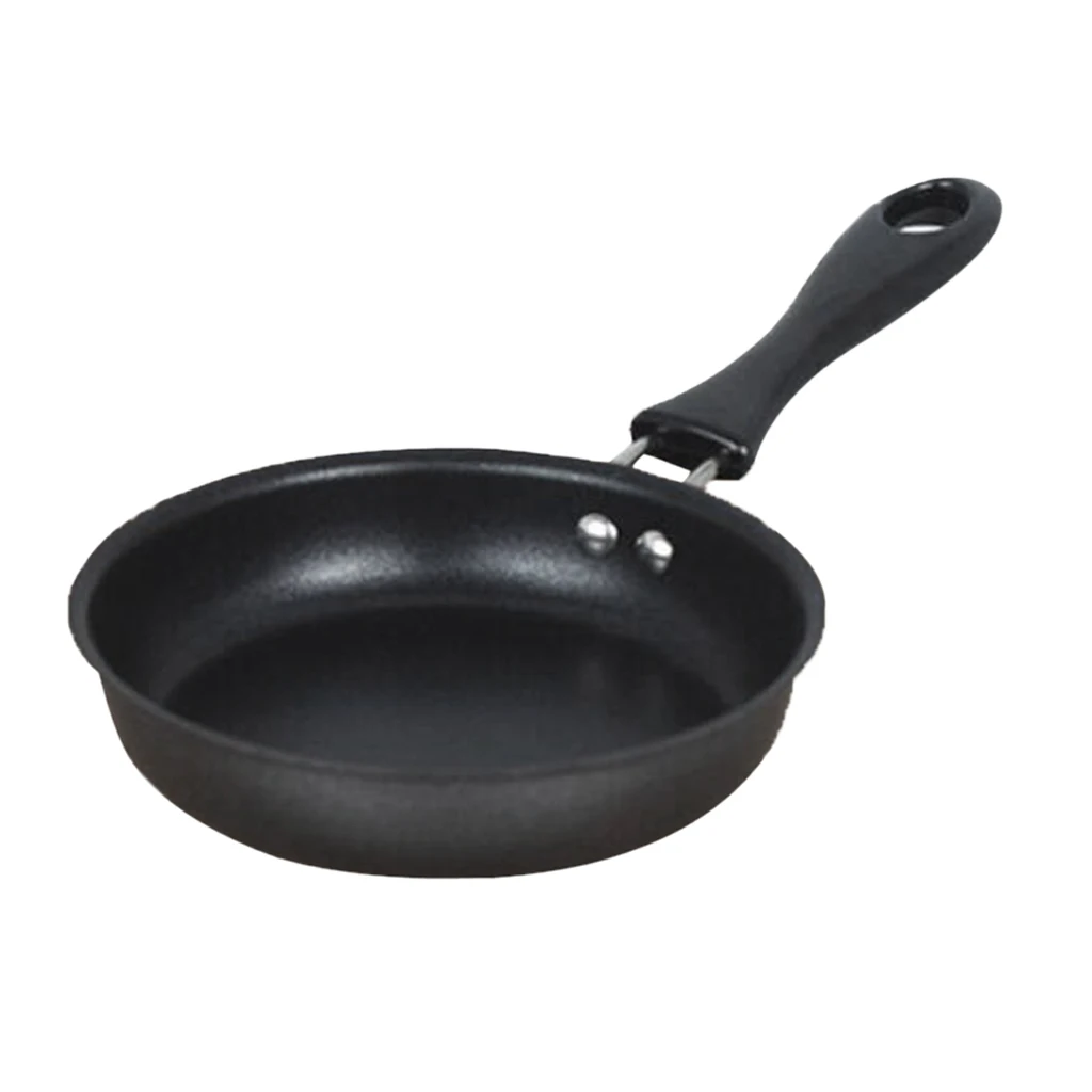 12cm Non Stick Pan Black Small Iron Frying Pan Round Egg Pan Egg Fry Skillet Scratch Resistant Kitchen Cookware 12cm Non Stick Pan Black Small Iron Frying Pan Round Egg Pan Egg Fry Skillet Scratch Resistant Kitchen Cookware