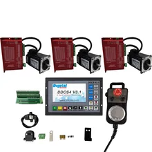 CNC Kit 1*3/4-axis Offline CNC Controller DDCSV3.1+3*2.2NM Closed-Loop stepper motor Kits+1*4-Axis Electronic Handwheel MPG
CNC Kit 1*3/4-axis Offline CNC Controller DDCSV3.1+3*2.2NM Closed-Loop stepper motor Kits+1*4-Axis Electronic Handwheel MPG