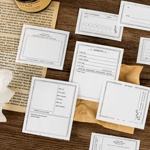 30 Sheets Vintage Simplicity Memo Pad Literature Art Reading Teartable Diy Material Paper Note Record Notebook Retro Stationery
30 Sheets Vintage Simplicity Memo Pad Literature Art Reading Teartable Diy Material Paper Note Record Notebook Retro Stationery
