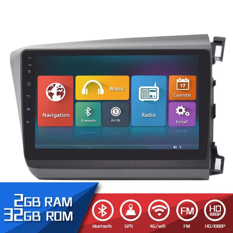 Car Multimedia Player Android 7.1 For Civic HD Touch Bluetooth Car Radio 4 Core DSP Auto Radio parktronic 2 Din Navigation GPS
Car Multimedia Player Android 7.1 For Civic HD Touch Bluetooth Car Radio 4 Core DSP Auto Radio parktronic 2 Din Navigation GPS