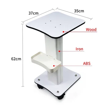 2020 Professional Plastic Trolley with Wheels for 3D Portable HIFU Beauty Machine Display Stand
2020 Professional Plastic Trolley with Wheels for 3D Portable HIFU Beauty Machine Display Stand