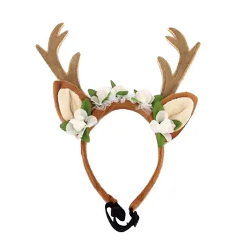Christmas Pet Headband Reindeer Styling Head Band Festival Atmosphere Thick Elastic Band Design Can Adjust The Length
Christmas Pet Headband Reindeer Styling Head Band Festival Atmosphere Thick Elastic Band Design Can Adjust The Length
