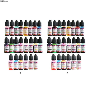 22 Colors Epoxy Resin Pigment Liquid Colorant Dye Ink Diffusion UV Resin DIY Crafts Jewelry Making Accessories
22 Colors Epoxy Resin Pigment Liquid Colorant Dye Ink Diffusion UV Resin DIY Crafts Jewelry Making Accessories