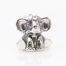 Genuine 925 Sterling Silver Baby Elephant Ally beads fit Original Charm Bracelet Jewelry Making DIY Gift
Genuine 925 Sterling Silver Baby Elephant Ally beads fit Original Charm Bracelet Jewelry Making DIY Gift