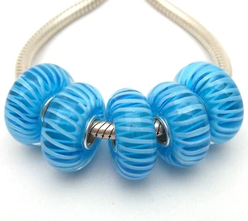 JGWGT 1367 5X 100% Authenticity S925 Sterling Silver Beads Murano Glass beads Fit European Charms Bracelet diy jewelry Lampwork 
JGWGT 1367 5X 100% Authenticity S925 Sterling Silver Beads Murano Glass beads Fit European Charms Bracelet diy jewelry Lampwork