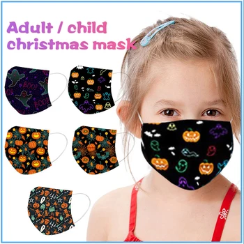 50PCS Halloween Disposable Mask Adult Child 3-layer Anti-Dust Non-woven Ear Loop Breathable Face Disposable Surgical Masks
50PCS Halloween Disposable Mask Adult Child 3-layer Anti-Dust Non-woven Ear Loop Breathable Face Disposable Surgical Masks