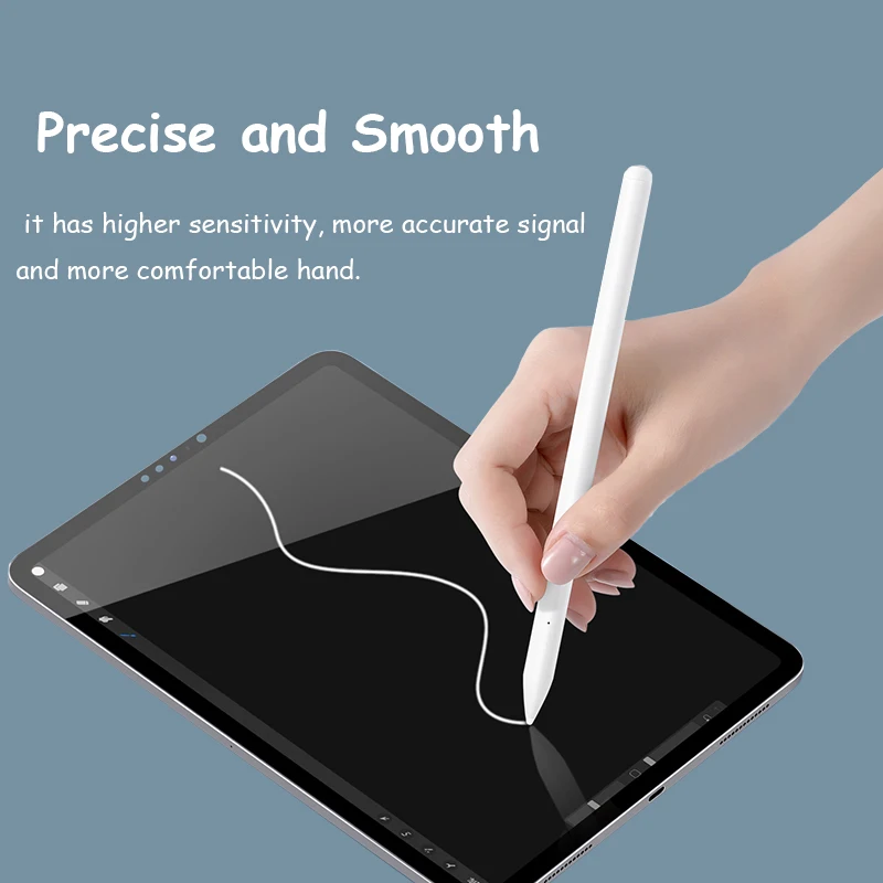 For Apple pencil Tablet Pen For iPad Pro 11 12.9 2020,Air 3 Mini 5, For iPad pencil with Palm Rejection Pen
For Apple pencil Tablet Pen For iPad Pro 11 12.9 2020,Air 3 Mini 5, For iPad pencil with Palm Rejection Pen
