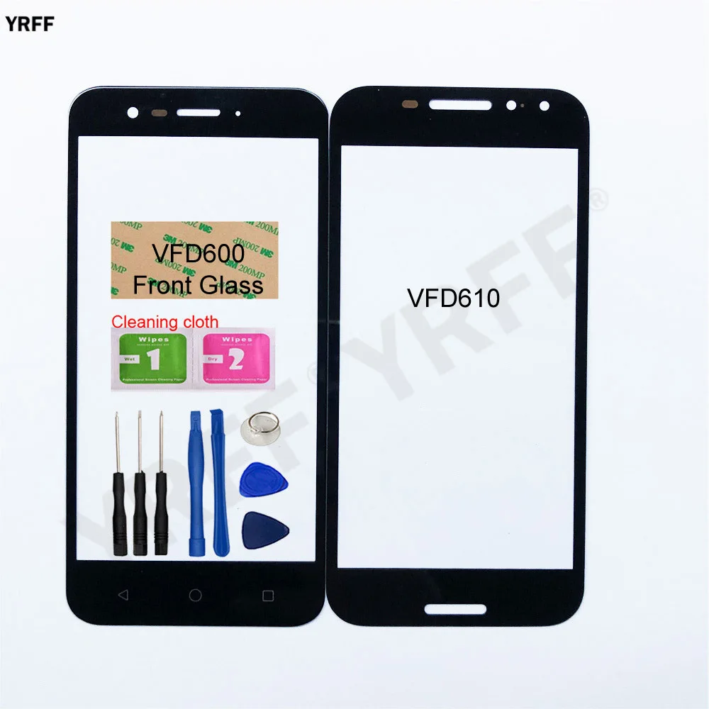 Передняя панель для Vodafone VFD610 Smart N8 LTE стекло VFD600 Prime 7 переднее внешнее (без