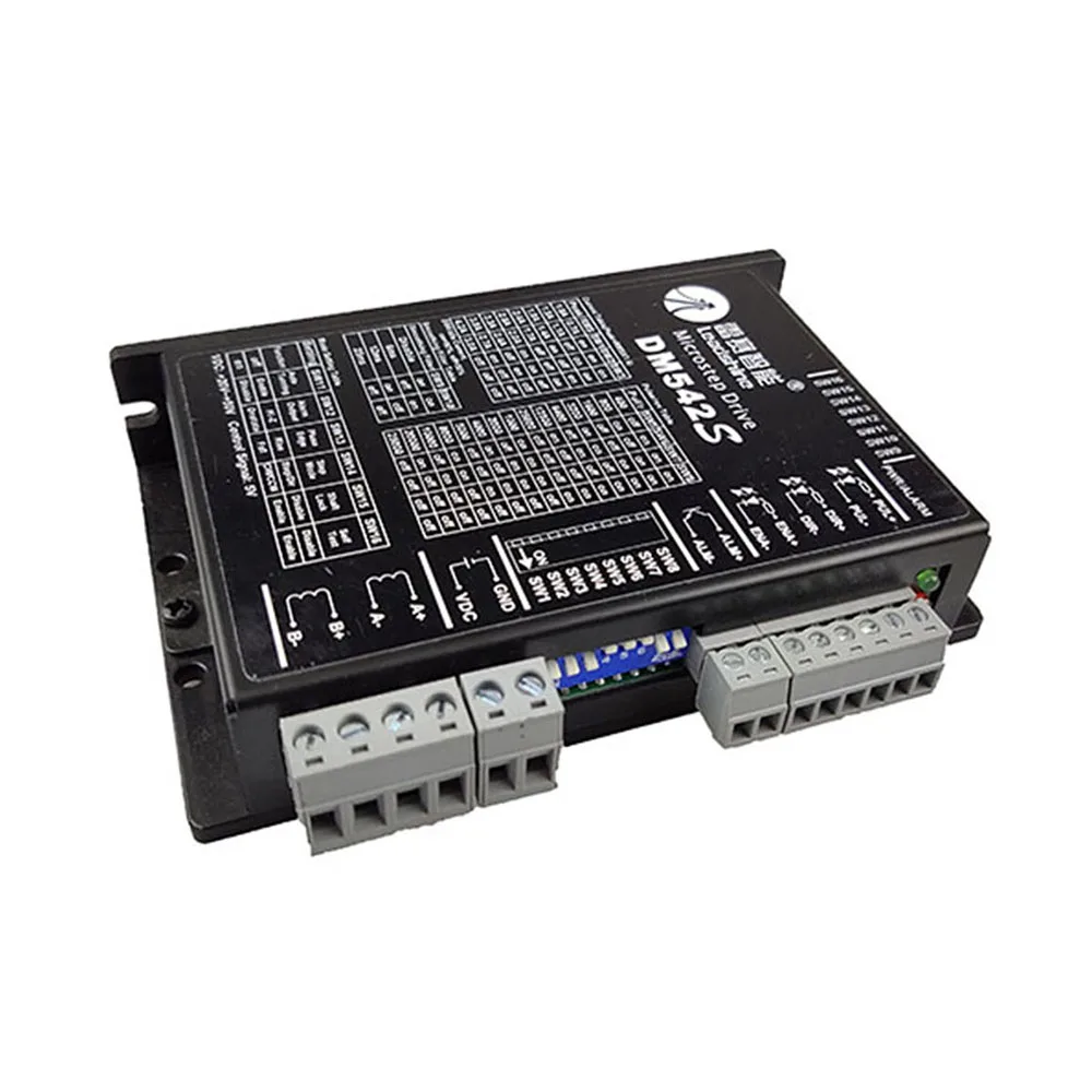 Драйвер шагового двигателя Leadshine DM542S, 2-фазный, заменяет модели DM542, для шагового двигателя 42/57(NEMA17/23)
Драйвер шагового двигателя Leadshine DM542S, 2-фазный, заменяет модели DM542, для шагового двигателя 42/57(NEMA17/23)