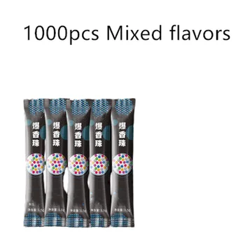 1000pcs DIY Cigarette Pops Beads Aromatic Explosion Bead Ball Cigarette Holder Menthol Cigarette Filters Smoking tool 19flavors
1000pcs DIY Cigarette Pops Beads Aromatic Explosion Bead Ball Cigarette Holder Menthol Cigarette Filters Smoking tool 19flavors