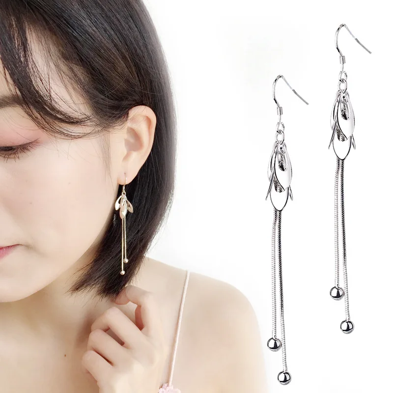 Todorova Bohemian Leaves Tassel Earrings for European Women Fashion Long Chain Drop Earrings Women Fashion Jewelry Wholesale
Todorova Bohemian Leaves Tassel Earrings for European Women Fashion Long Chain Drop Earrings Women Fashion Jewelry Wholesale