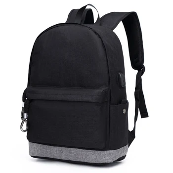 Men Backpack USB Charging School Bag Casual Oxford Cloth Computer Bag Multifunction
Men Backpack USB Charging School Bag Casual Oxford Cloth Computer Bag Multifunction