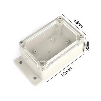1PC 100*68*50mm Small Electronics Enclosure Clear Plastic Enclosure Waterproof Junction Box Switch Box DIY PLC Project Box
1PC 100*68*50mm Small Electronics Enclosure Clear Plastic Enclosure Waterproof Junction Box Switch Box DIY PLC Project Box