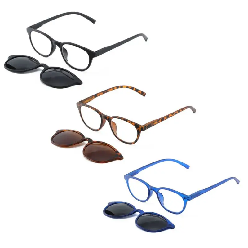 Unisex Reading Glasses Presbyopia Polarized Magnetic Clip on Sunglasses Readers B95F
Unisex Reading Glasses Presbyopia Polarized Magnetic Clip on Sunglasses Readers B95F