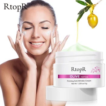 RTOPR Olive Peptide Firming Anti-Wrinkle Cream Reduce Face Fine Lines Tighten Pores Whitening Oil Control Acne hydrating skin
RTOPR Olive Peptide Firming Anti-Wrinkle Cream Reduce Face Fine Lines Tighten Pores Whitening Oil Control Acne hydrating skin