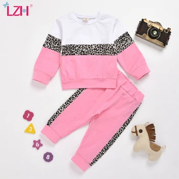 LZH New 2020 Fashion Splicing Autumn Suits Leopard Baby Girls Sportswear 2Pcs Sets Cotton Children Loose Sport Clothes 1-5 Years
LZH New 2020 Fashion Splicing Autumn Suits Leopard Baby Girls Sportswear 2Pcs Sets Cotton Children Loose Sport Clothes 1-5 Years