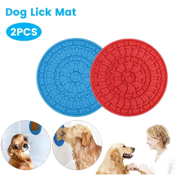 2PCS Dog Feeding Lick Mat Pet Dog Feeder Bowl Pet Sucker Pet Bath Treate Wall Mounted Dispensing Mat Pet Washing Dog Accessories
2PCS Dog Feeding Lick Mat Pet Dog Feeder Bowl Pet Sucker Pet Bath Treate Wall Mounted Dispensing Mat Pet Washing Dog Accessories