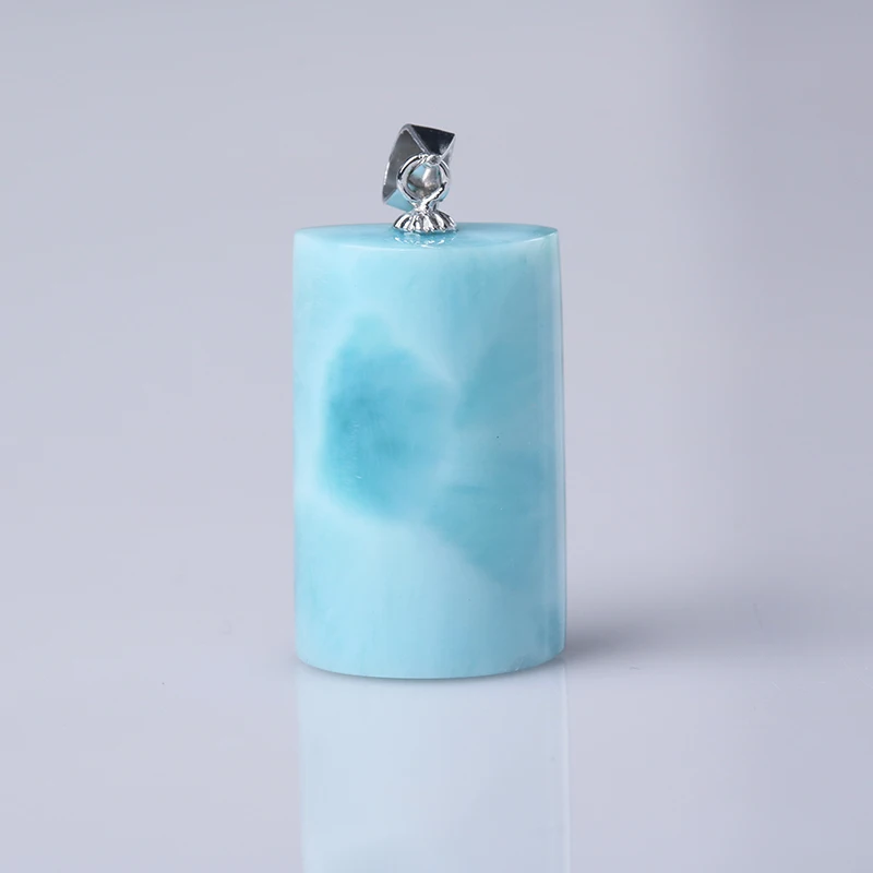 Natural Larimar stone pendant 925 silver inlaid fashion Japanese and Korean necklace Larimar stone pendant for girlfriend 09
Natural Larimar stone pendant 925 silver inlaid fashion Japanese and Korean necklace Larimar stone pendant for girlfriend 09