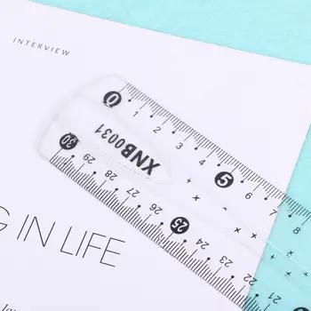 1PC 30cm Transparent Student Flexible Ruler Tape Measure Straight Ruler Office School Supplies
1PC 30cm Transparent Student Flexible Ruler Tape Measure Straight Ruler Office School Supplies