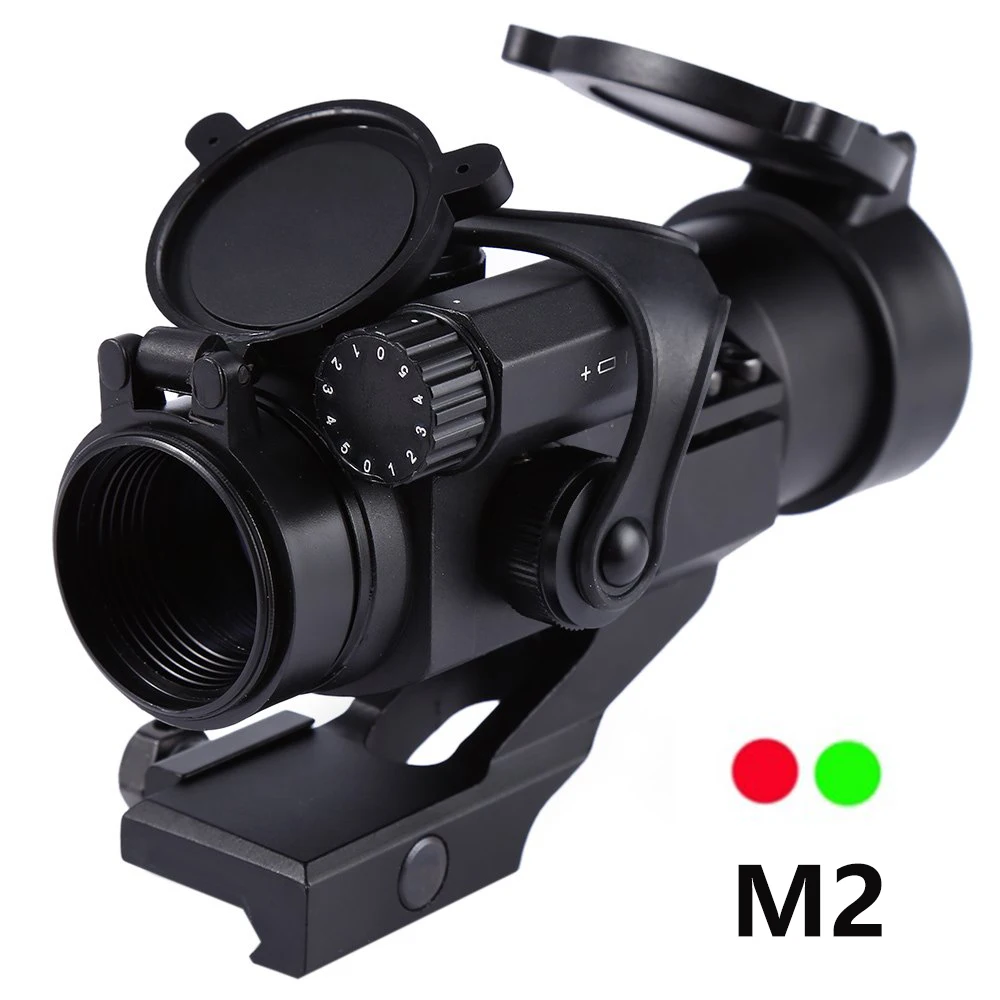 Hunting Riflescopes 32mm M2 Sighting Telescope Laser Gun Sight with Reflex Red Green Dot Scope for 20mm Picatinny Rail
Hunting Riflescopes 32mm M2 Sighting Telescope Laser Gun Sight with Reflex Red Green Dot Scope for 20mm Picatinny Rail