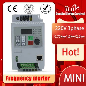 VFD 1.5KW/2.2KW/4KW CoolClassic VFD inverter frequency converter frequency inverter for motor ZW-AT1 3P 220V Output wcj5.
VFD 1.5KW/2.2KW/4KW CoolClassic VFD inverter frequency converter frequency inverter for motor ZW-AT1 3P 220V Output wcj5.