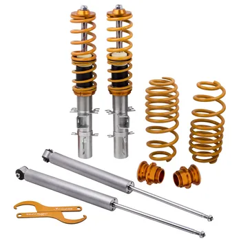Height Adj. Coilover Suspension for Audi TT Coupe /Roadster For SEAT LEON CUPRA & CUPRA R TYPE 1M MK1 1999-2006 Strut Coil
Height Adj. Coilover Suspension for Audi TT Coupe /Roadster For SEAT LEON CUPRA & CUPRA R TYPE 1M MK1 1999-2006 Strut Coil