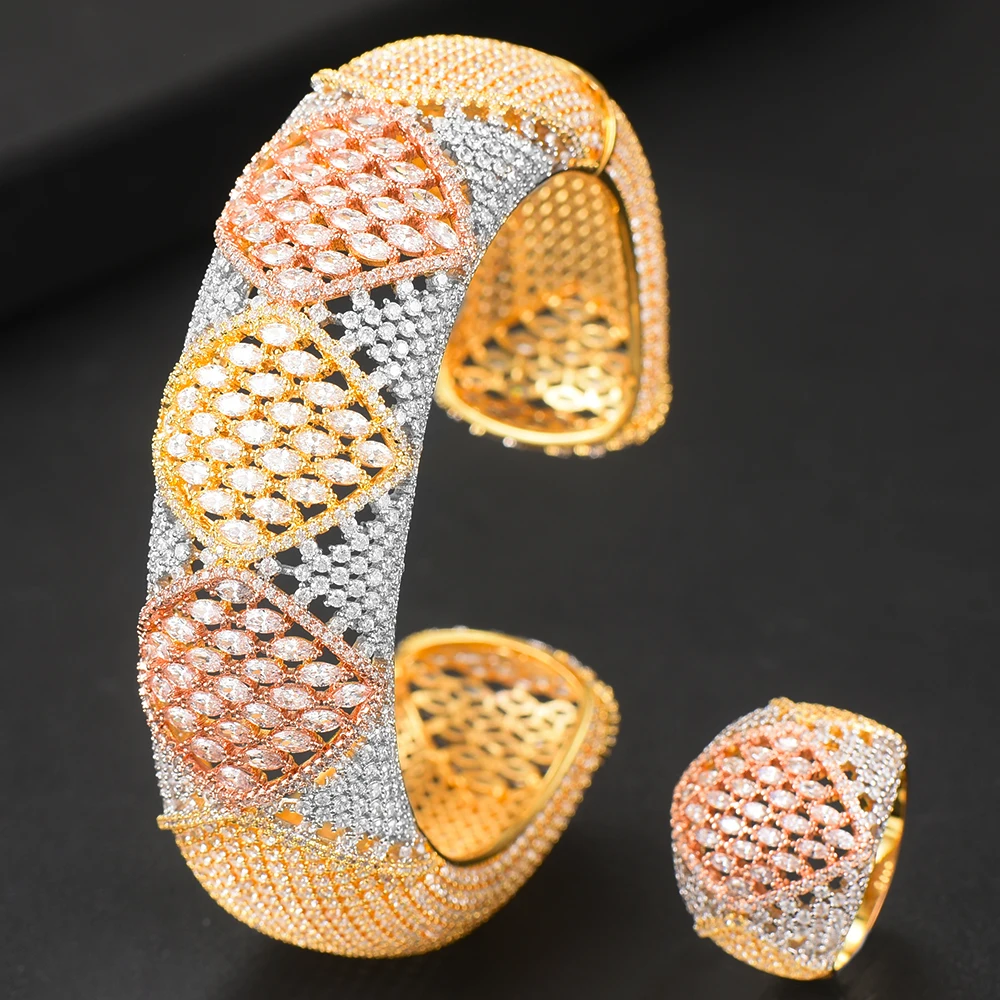 GODKI Luxury African Cuff Bangle Ring Set Fashion Dubai Bridal Jewelry Set For Women Wedding brincos para as mulheres2020
GODKI Luxury African Cuff Bangle Ring Set Fashion Dubai Bridal Jewelry Set For Women Wedding brincos para as mulheres2020