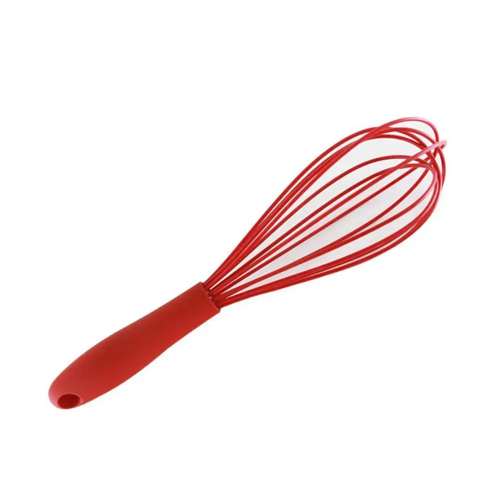 1pcs Red Color Manual Egg Beater Nylon Handle Silicone Milk Cream Butter Whisk Mixer Stiring Tool
1pcs Red Color Manual Egg Beater Nylon Handle Silicone Milk Cream Butter Whisk Mixer Stiring Tool
