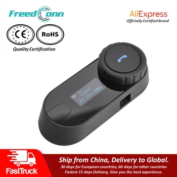 QPLOVE FreedConn New Version TCOM-SC Bluetooth Motorcycle Interphone Headset Helmet Intercom LCD Screen with FM Radio
QPLOVE FreedConn New Version TCOM-SC Bluetooth Motorcycle Interphone Headset Helmet Intercom LCD Screen with FM Radio