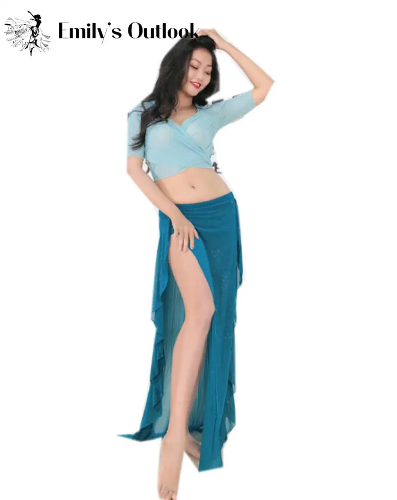 Hot Sell Belly Dance Skirt New Female Sexy Mesh Dress Practice Clothes Summer Elegant Profession Performance Exercise Clothing
Hot Sell Belly Dance Skirt New Female Sexy Mesh Dress Practice Clothes Summer Elegant Profession Performance Exercise Clothing