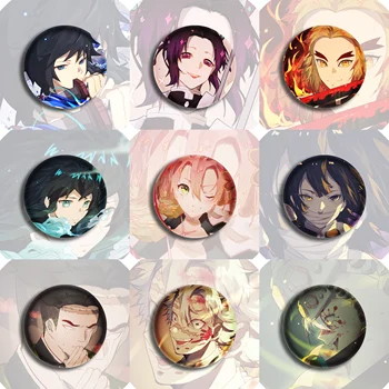 Anime Demon Slayer Kimetsu no Yaiba Hashira Badges Pin 9 Pieces Schoolbag Backpack Decorate 5.8CM(2.3") Badge029
Anime Demon Slayer Kimetsu no Yaiba Hashira Badges Pin 9 Pieces Schoolbag Backpack Decorate 5.8CM(2.3") Badge029