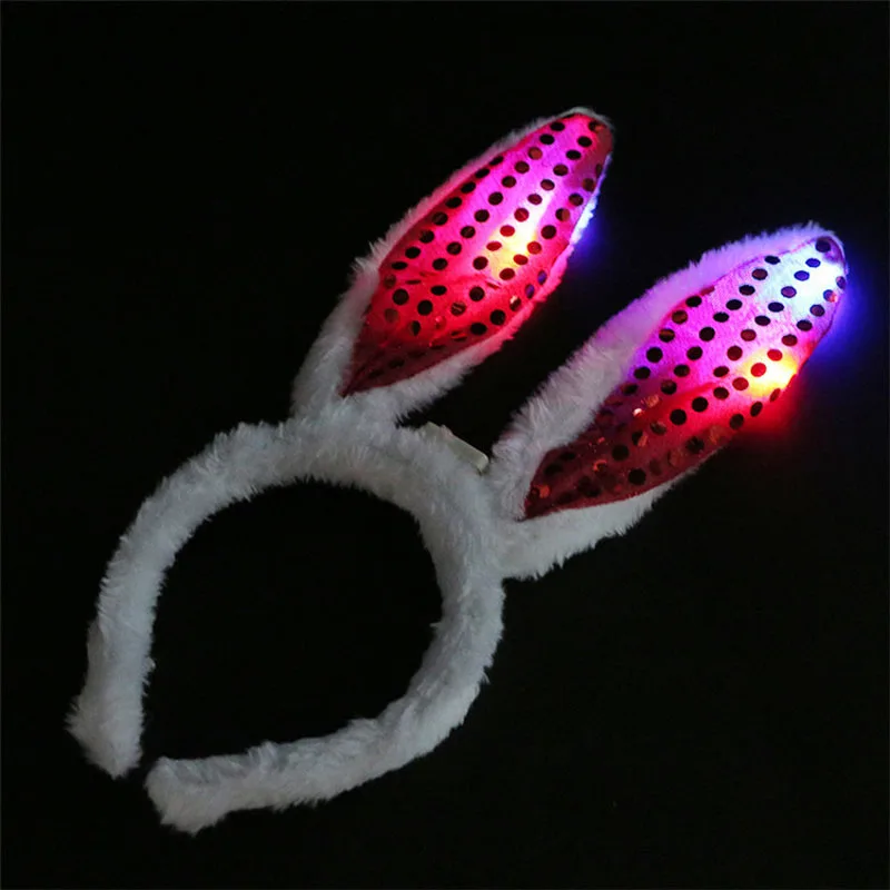 Led Glow Party Event Adult Sequins Not Shine Rabbit Ears Headband Rabbit Girl Headdress Concert Birthday Party Event Scene Props
Led Glow Party Event Adult Sequins Not Shine Rabbit Ears Headband Rabbit Girl Headdress Concert Birthday Party Event Scene Props