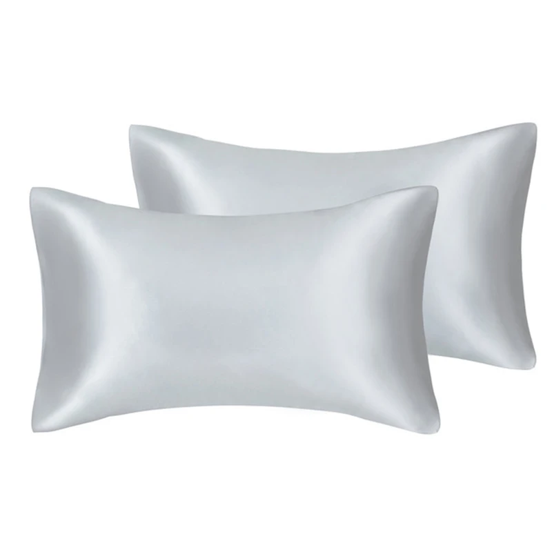 JuwenSilk 2 Pack Silk Satin Pillow Case Soft For Hair and Skin Envelope Design Closure Pillow Cover Queen King
JuwenSilk 2 Pack Silk Satin Pillow Case Soft For Hair and Skin Envelope Design Closure Pillow Cover Queen King