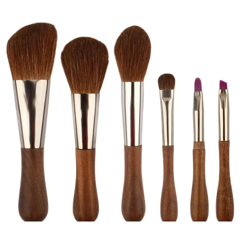 Professional Cosmetic Tools Beauty Foundation Blush Soft Makeup (6Pcs) Brown Brushes Set
Professional Cosmetic Tools Beauty Foundation Blush Soft Makeup (6Pcs) Brown Brushes Set